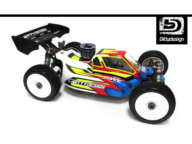 Bittydesign　BDFRC-K003　FORCE 1/8 Buggy Body 【Kyosho MP9 TKI3用/クリア】