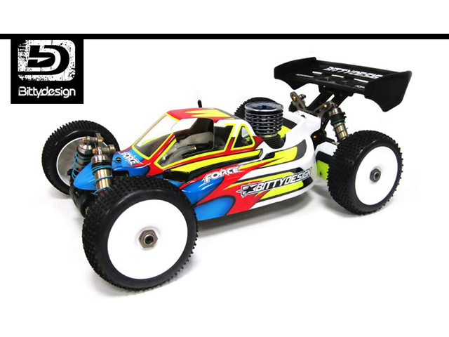 Bittydesign　BDFRC-K003　FORCE 1/8 Buggy Body 【Kyosho MP9 TKI3用/クリア】