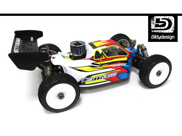 Bittydesign　BDFRC-K003　FORCE 1/8 Buggy Body 【Kyosho MP9 TKI3用/クリア】