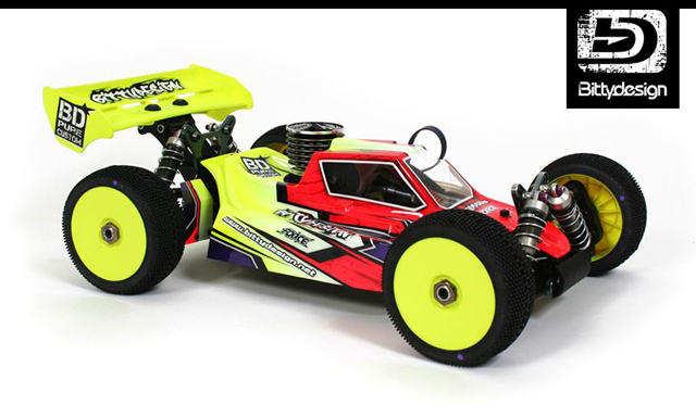 Bittydesign　BDFRC-M002X7　FORCE 1/8 Buggy Body 【セール商品です！！/MUGEN MBX-7R用/クリア】