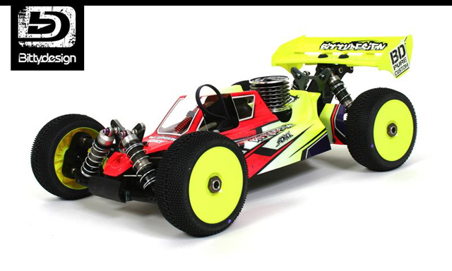 Bittydesign　BDFRC-M002X7　FORCE 1/8 Buggy Body 【MUGEN MBX-7R用/クリア】