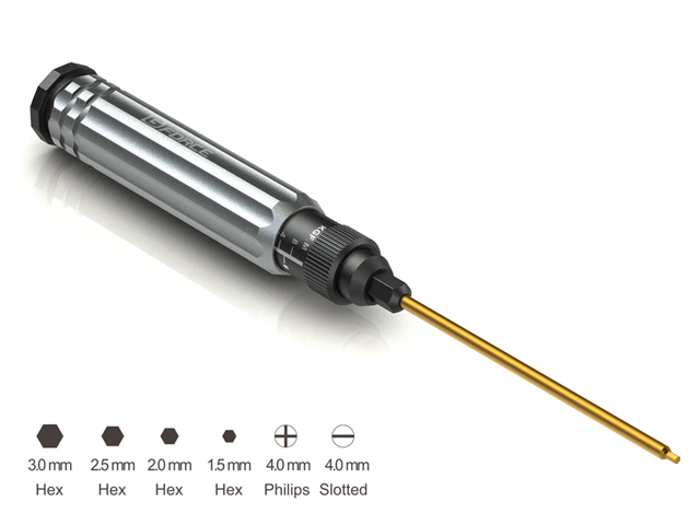 G-FORCE　G0158　6 in 1 Torque Driver Set