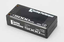 YOKOMO　RPB-50S　レーシングパフォーマー”ウルトラ” Li-po 7.4V 5000mAh 100C ショートサイズバッテリー（＋5mm／-4mmコネクター仕様）