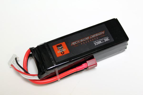 RICKSIDE DESIGN　RSDP-DLP02　14.8V 2200mAh 30C LIPO（スターターBOX対応サイズ）