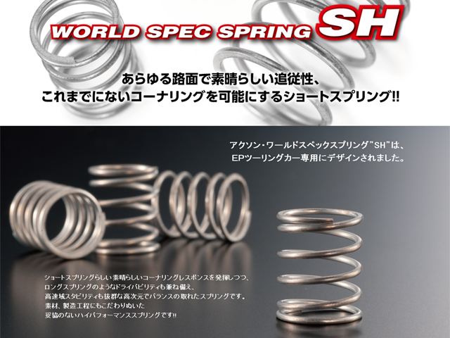 AXON　ST-SH-001　WORLD SPEC SPRING SH C2.4 （ブルー）