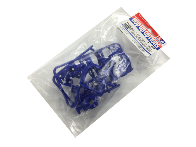 TAMIYA　47337　TT-02 B部品 （アップライト/ブルー）