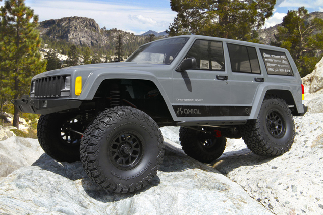 AXIAL　AX90047　SCX10 Ⅱ Jeep ラングラーチェロキー 1/10 電動 4WD RTR（組立済みキット）