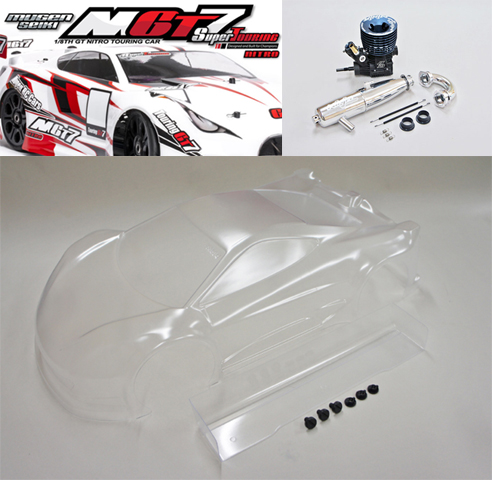 MUGEN　E2017/1PLa　MGT7 プレラッピングエンジンセット付キット (EFRA2042) Bボディ付き【2017年新春セール】