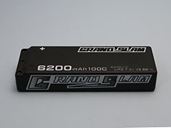 G☆STYLE　GB30132　GRAND SLAM LIPO 6200　100C 4mmコネクター仕様