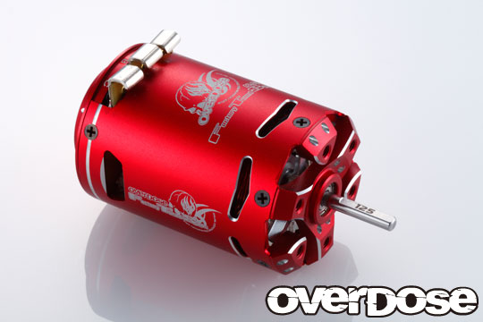 OVERDOSE　OD2247　OD Factory Tuned Spec. Brushless Motor Ver.2 10.5T(レッド）