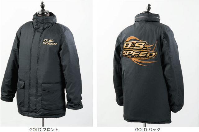 O.S.ENGINE　79883040　O.S.SPEED レーシングブルゾン【GOLD / Mサイズ/ご予約特別価格/10月末入荷予定です】