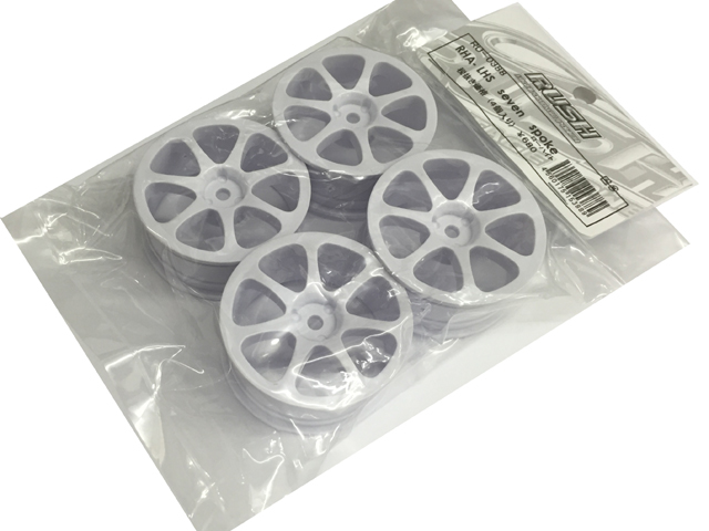 RUSH　RU-0388　RHA-LHS SEBEN SPOKE Wheel 【ローハイト/4個入】