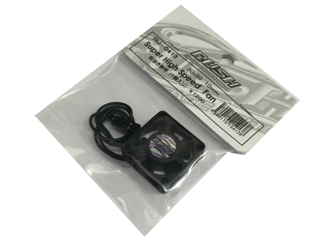 RUSH　RU-0413　SUPER HIGH SPEED FAN 30x30x10mm/1個入