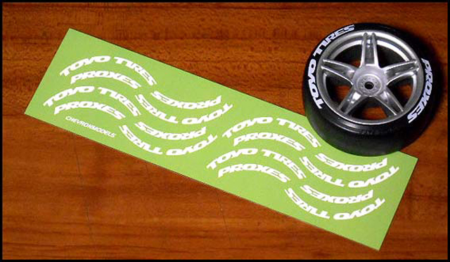 CHEVRON MODEL STS019 Dタイヤロゴステッカー【トーヨータイヤ】 [STS019] - 495円 : SPIRAL - RC CAR  SHOP Webストア