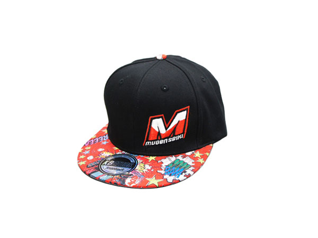 MUGEN　P20107g　M-LOGO CAP コミック レッド