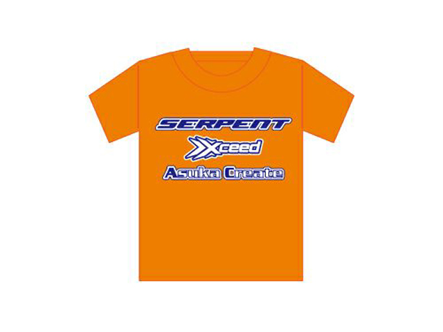 Asuka Create　AC0115　アスカクリエートTシャツ【オレンジ/サイズXL】