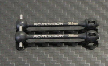 RC-MISSION　MI-DCJ-DX-50　RC-MISSION 高精度ダブルジョイント用ドックボーン【XRAY T4用/50ｍｍ長/2個入】