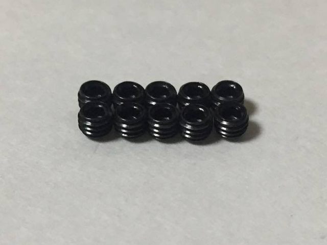 RC-MISSION　MI-SETS-325　RC-MISSION Super Strong Set Screw For DCJ ECS (M3x2.5/10pcs)