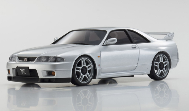 KYOSHO　MZP438S　ASC MA020S 日産スカイラインGT-R R33Vスペックシルバー