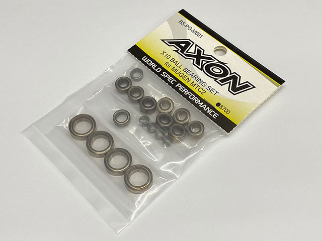 AXON BS-PG-M001 X10 BALL BEARING SET for MUGEN MTC2 [BS-PG-M001