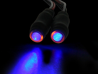 EAGLE RACING LED-05-BL/OR 5mmｲｶﾘﾝｸﾞLEDﾗｲﾄ・ﾀｲﾌﾟ1[中BL・外OR]4.8~6V