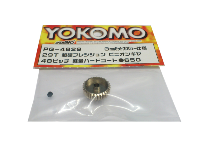 YOKOMO PG-4829A 超硬プレシジョンピニオンギヤ 48ピッチ 29T [PG-4829A] 683円 SPIRAL RC  CAR SHOP Webストア