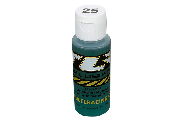 TEAM LOSI　TLR74004　Silicone Shock Oil 25 wt 2 oz