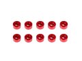 INFINITY CM-A005-30 アルミスペーサー3x6x3.0mm(レッド/10個)