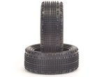 Schumacher U6855 カクタスフュージョン4WD用フロントタイヤ【イエローコンパウンド/2コ入】