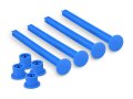 JConcepts JC-2431-1 1/8バギー用タイヤスティック【ブルー/4本入】