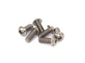 INFINITY B01410U-T M4x10mm チタンUFO ヘッドスクリュー(6個)