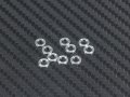 INFINITY A73505 アルミスペーサー3x5x0.5mm(シルバー/10個)