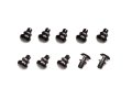 SMJ SMJ1331BK プッシュリベット(3mm/10 個/ ブラック)