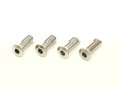 INFINITY B01310ST M3x10mm チタンスリムヘッドスクリュー(4 個)