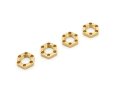 KYOSHO EF244G 軽量ホイールナット(ゴールド/4入/ファントム EP)