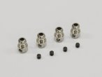 KYOSHO 92053 5.8mmハードボールジョイント(2.8mm穴/4pcs)