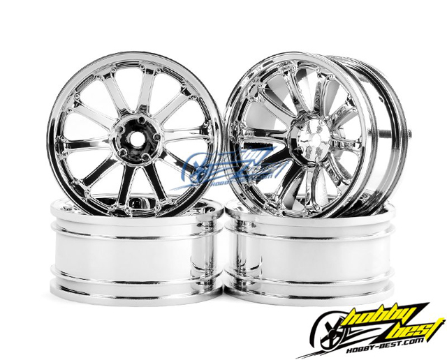 MST　102028S　77SVホイール オフセット+8 (銀/4個入)