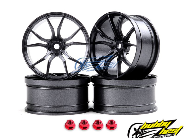 MST　102047GR　FXホイール オフセット+3 (グレー/4個入)