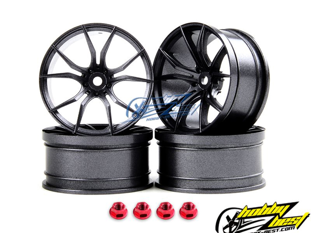 MST　102048GR　FXホイール オフセット+5 (グレー/4個入)