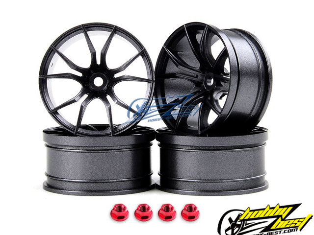 MST　102049GR　FXホイール オフセット+8 (グレー/4個入)