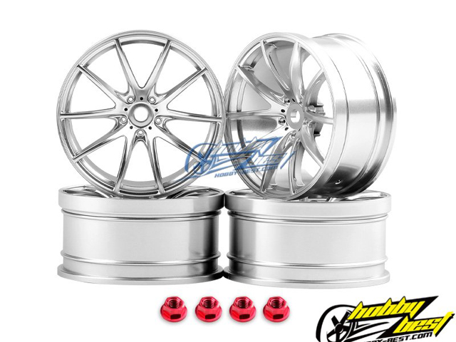 MST　102051FS　G25ホイール オフセット+3 (艶消銀/4個入)