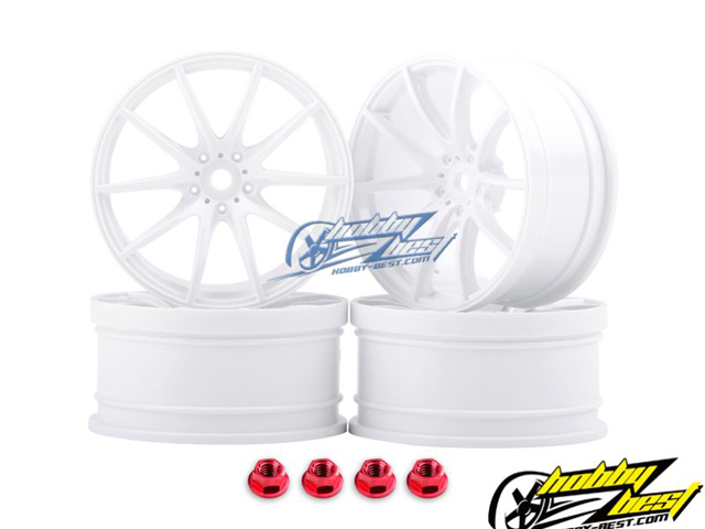 MST　102051W　G25ホイール オフセット+3 (白/4個入)