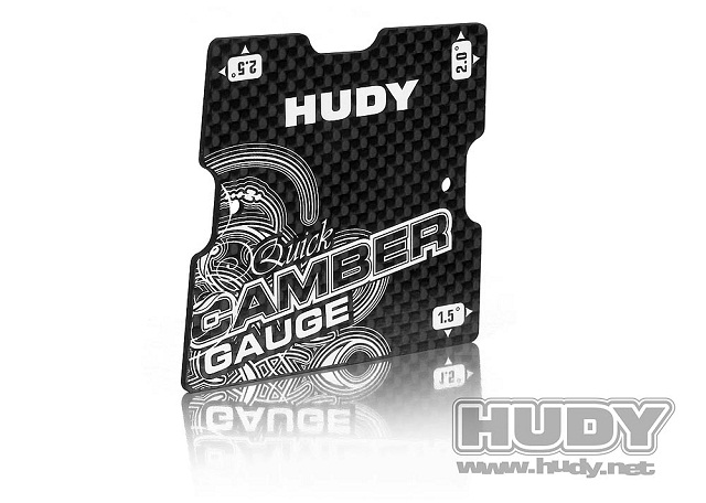 HUDY 107750 カーボンキャンバーゲージ(1/10ツーリング用) HUDY 107750 カーボンキャンバーゲージ(1/10ツーリング用)