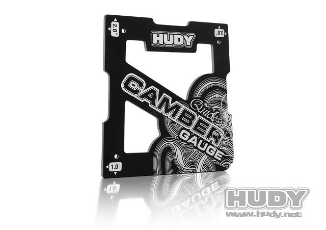 HUDY 107751 FRPキャンバーゲージ(1/8オフロード用) HUDY 107751 FRPキャンバーゲージ(1/8オフロード用)