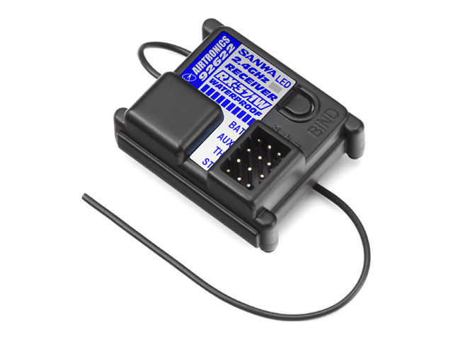 SANWA　107A41141A　RX-371W　2.4G 3chレシーバー（WATERPROOF）