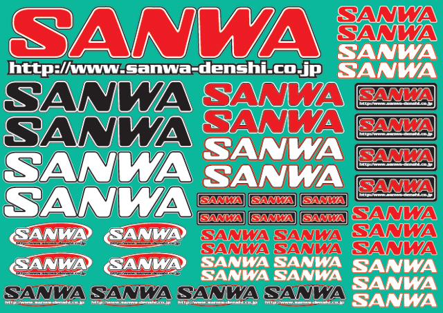 SANWA　107A90534A　SANWAデカール(CLR)