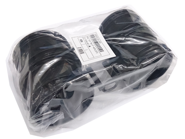 TAMIYA　19333120-000RCC　ランドクルーザー40PU(GF-01)ホイル【4個入/黒/カスタマーパーツ】