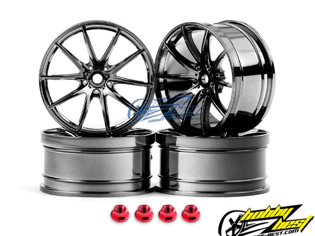 MST　102051SBK　G25ホイール オフセット+3 (銀黒/4個入)