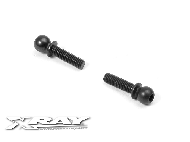 XRAY　362652　ロッドエンドボール L10mm【4.9mm/2pcs/XB4用】