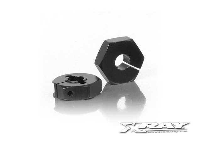 XRAY　365350　アルミホイルハブ 14mm【2pcs】